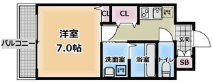 サンヴィラ千林の物件間取画像